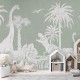 Mural infantil FDC Kikki Belle & Oliver Robins Monochrome Dino BR 4058 M