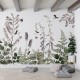 Mural infantil FDC Kikki Belle & Oliver Robins Hummingbird Hedge BR 4046 M