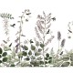 Mural infantil FDC Kikki Belle & Oliver Robins Hummingbird Hedge BR 4046 M