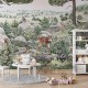 Mural infantil FDC Kikki Belle & Oliver Robins Happy Hills BR 4045 M