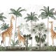 Mural infantil FDC Kikki Belle & Oliver Robins Gracious Giraffes BR 4044 M