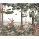 Mural infantil FDC Kikki Belle & Oliver Robins Forest Jive BR 4037 M