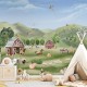 Mural infantil FDC Kikki Belle & Oliver Robins Farm Joy BR 4031 M