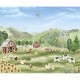 Mural infantil FDC Kikki Belle & Oliver Robins Farm Joy BR 4031 M