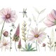Mural infantil FDC Kikki Belle & Oliver Robins Fabulous Flowers BR 4028 M