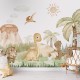 Mural infantil FDC Kikki Belle & Oliver Robins Dino Baby BR 4023 M