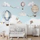 Mural infantil FDC Kikki Belle & Oliver Robins Balloon Bonanza BR 4007 M