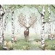 Mural infantil FDC Kikki Belle & Oliver Robins Amazing Antlers BR 4001 M