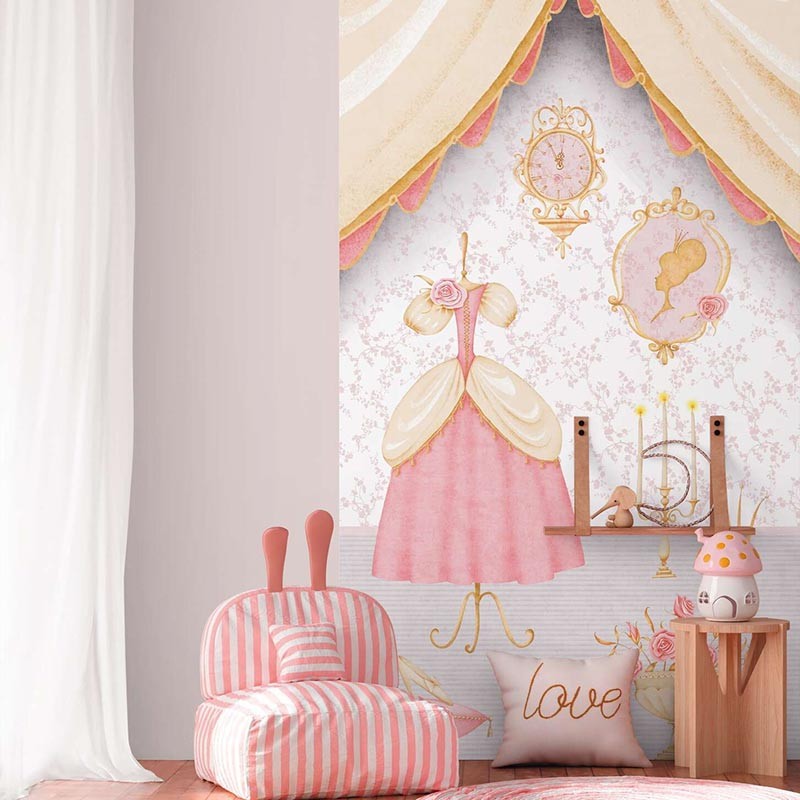 Lilly y Luis 770661 Mural decorativo infantiles As Creation