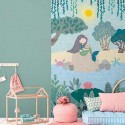 Lilly y Luis 770671 Mural decorativo infantiles As Creation
