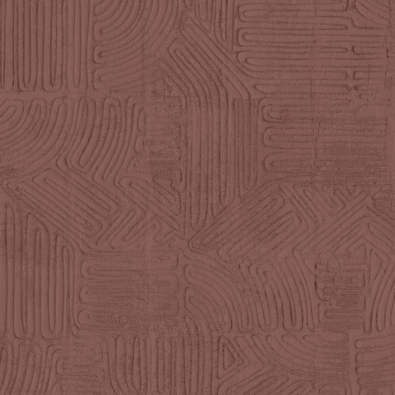 Papel pintado Arte International Tali Tamba Burgundy 60728