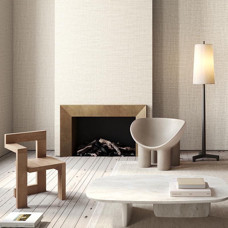 Papel pintado Arte International Merino Lana Tan 63502