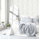 Shades of White WS70700 Papel pintado Wallquest