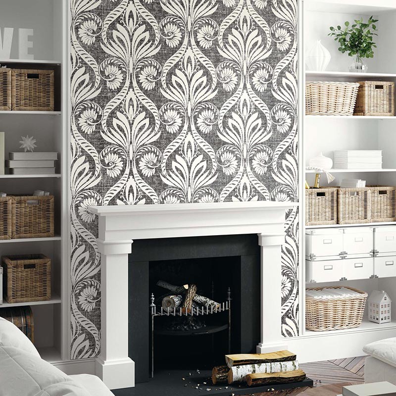 Papel pintado Wallquest Paper & Ink Shades of White WS71610