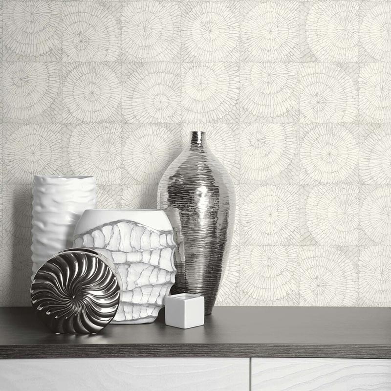 Papel pintado Wallquest  Paper & Ink Shades of White WS71008