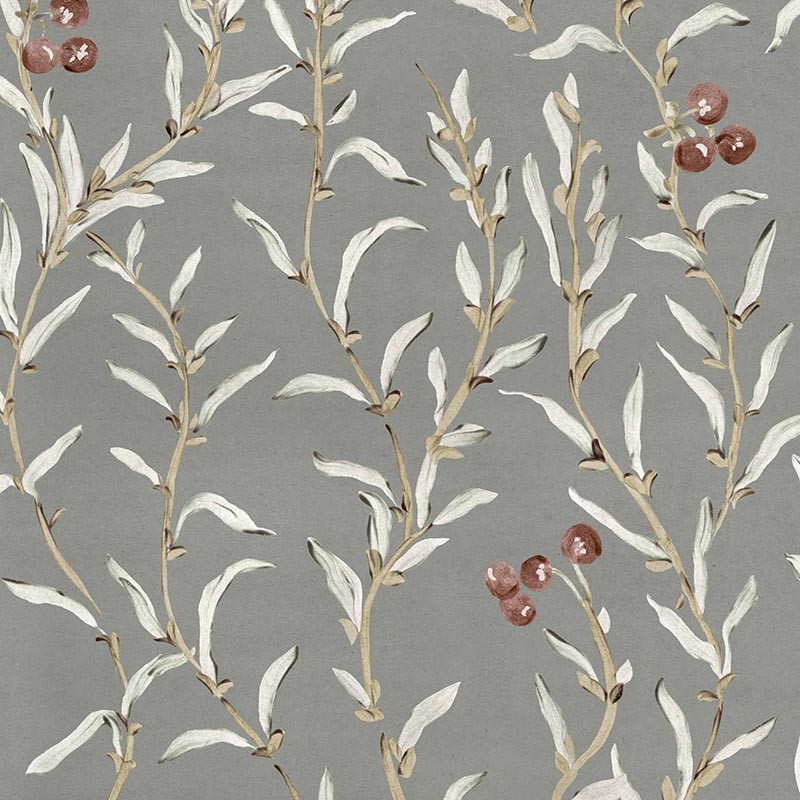 Papel Coordonné Ybarra & Serret Cotswolds Wild-Blackthorn Silver YSP0526