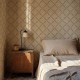 Papel Coordonné Ybarra & Serret Cotswolds Ivy-Garland Prune YSP0520