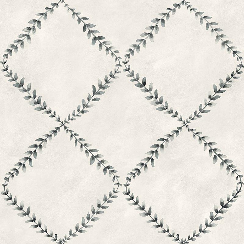 Papel Coordonné Ybarra & Serret Cotswolds Ivy-Garland Aqua YSP0519