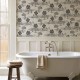 Papel Coordonné Ybarra & Serret Cotswolds Royal-Oak Black YSP0513