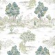Papel Coordonné Ybarra & Serret Cotswolds Royal-Oak Mint YSP0511