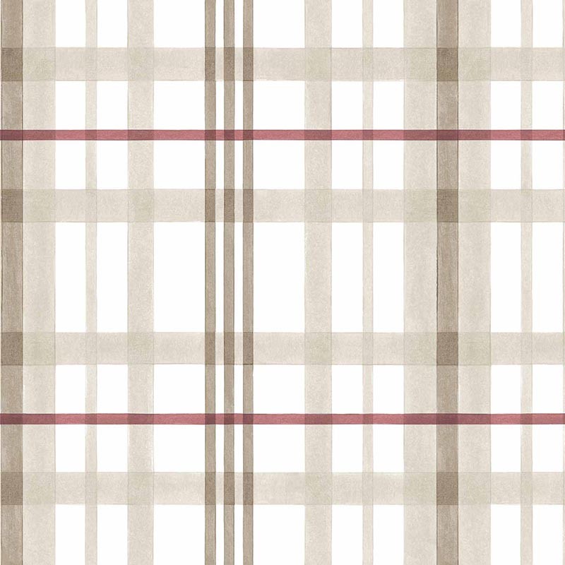Papel Coordonné Ybarra & Serret Cotswolds Clan-s-Check Bone YSP0510