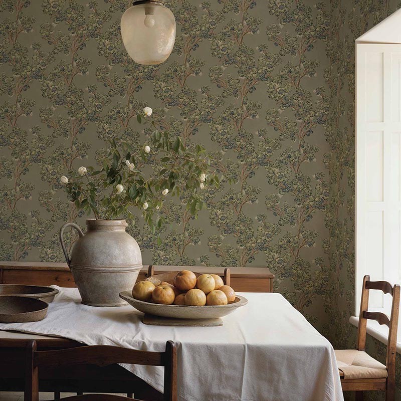 Papel Coordonné Ybarra & Serret Cotswolds Field-Maple Sage YSP0500