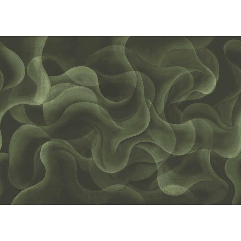Mural Coordonne Central Saint Martins Rest Time My Cave Green A00937