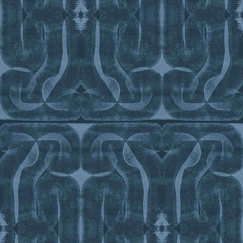 Papel pintado Coordonné Rest Time Infinity Strokes Cobalt A00919_V