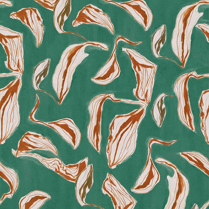 Papel pintado Coordonné Rest Time Moroccan Branches Turquoise A00914_N