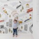 Mural Infantil Saint Honoré Grandeco DayDreamers Cars 1601-RB383