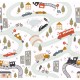 Mural Infantil Saint Honoré Grandeco DayDreamers Cars 1601-RB383