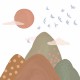 Mural Infantil Saint Honoré Grandeco DayDreamers Mountain Tops 1601-RB353