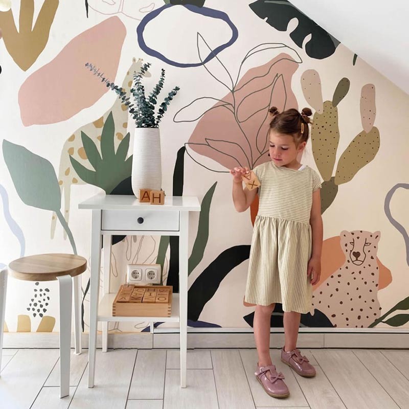 Mural Infantil Saint Honoré Grandeco DayDreamers Safari 1601-RB246