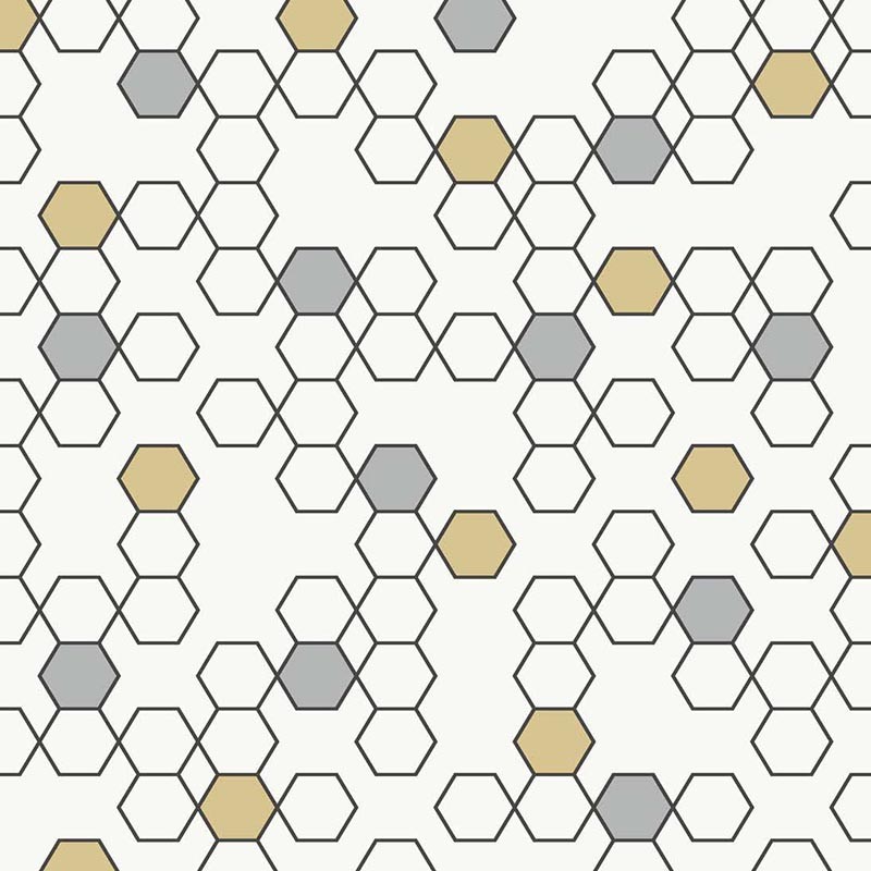 Papel Pintado Wallquest Geometry Nyx GM30610