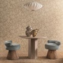 Broderies Pastel 7696 04 06 Papel Pintado Casamance
