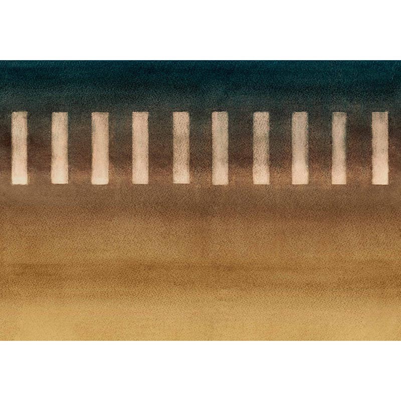 Mural Coordonne Shibori Taki Honey B00950