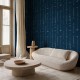 Papel pintado Coordonne Shibori Miura Indigo B00900_N