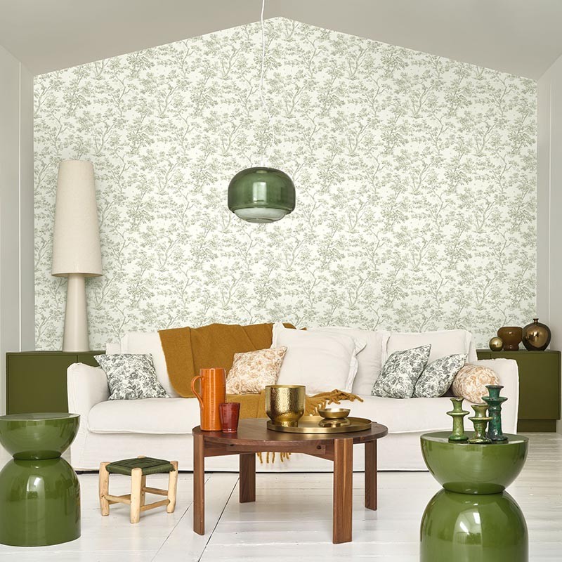 Papel Casadeco Les Belles Toiles de Jouy 2 Arbre BTJD81527227