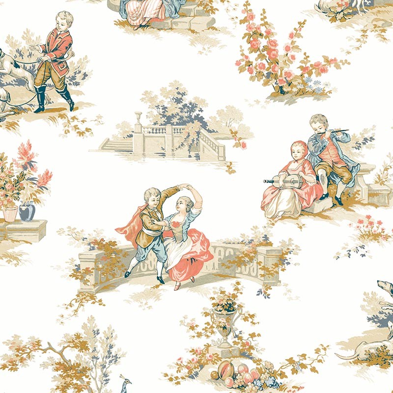 Papel Casadeco Les Belles Toiles de Jouy 2 Gavotte BTJD201737407