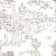 Papel pintado Coordonne Ybarra & Serret Toscana Paisaje YSP0012
