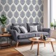 Papel pintado Unipaper Goya Palm Damask 3853-3