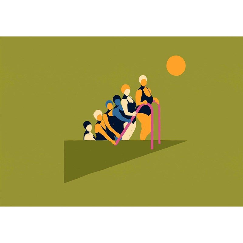 Mural Coordonne Coco Dávez Colortherapills Equilibrio Pistachio C00149