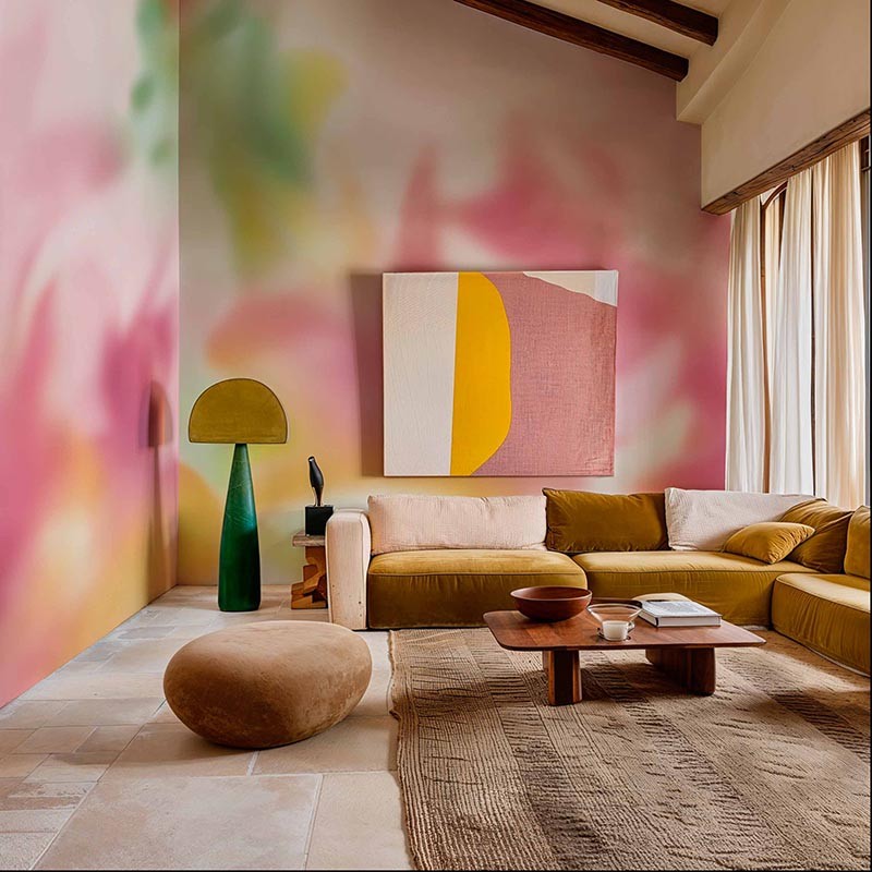 Mural Coordonne Coco Dávez Colortherapills Maravillas Pink C00143