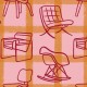Papel Coordonné Coco Dávez Colortherapills Icónicos Pink C00122_N