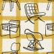 Papel Coordonné Coco Dávez Colortherapills Icónicos Golden C00120_N