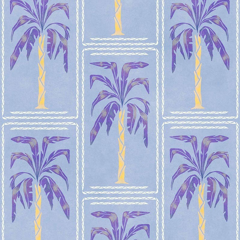 Papel Coordonné Coco Dávez Colortherapills Veraneo Blue C00117_N