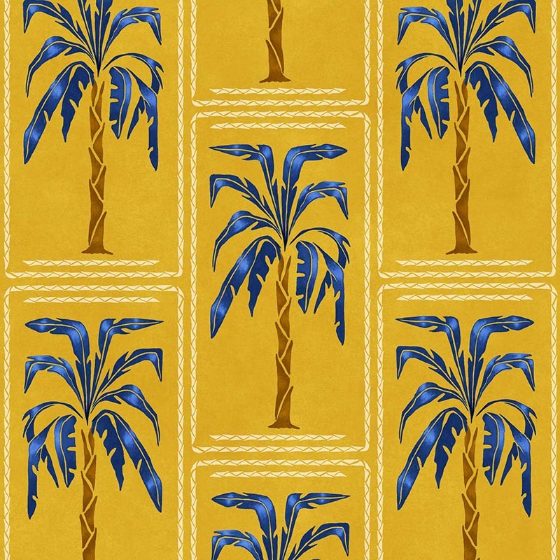 Papel Coordonné Coco Dávez Colortherapills Veraneo Golden C00115_N