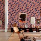 Papel Coordonné Coco Dávez Colortherapills Galope Cobalt C00108_N