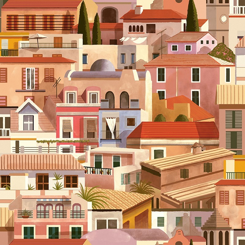 Papel pintado Coordonné Mallorca Valldemosa 8400050