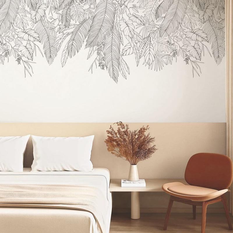 Mural Caselio Moonlight III Descendant Jungle Noir MNL3107260907